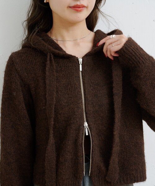 セール】【一部店舗限定】B ブークレニットパーカー（パーカー