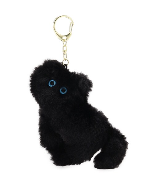 SHOO・LA・RUE（シューラルー）の「アニマルフェイクファーチャーム（チャーム・レディース・グレー/ブラック/アイボリー/ダークブラウン/ベージュ・00）」の2枚目の写真