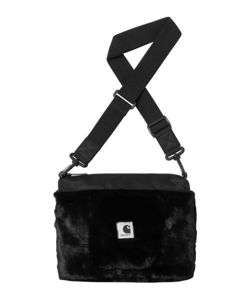 Carhartt WIP(カーハートダブリューアイピー)の「Carhartt WIP W' OLNEY BAG(カーハートワークインプログレス ウィメンズ オルニー バッグ)(ショルダーバッグ・レディース・ブラック・ONE SIZE)」の2枚目の写真