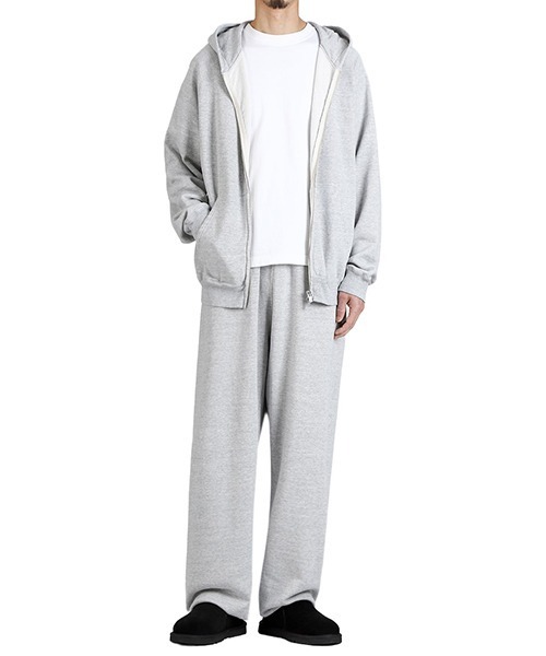 REMI RELIEF NAVY LABEL（レミレリーフネイビーレーベル）の「REMI RELIEF NAVY LABEL / レミレリーフ ネイビーレーベル：飛び裏毛ZIPパーカ：RN29373281AK[STD]（パーカー・メンズ・ベージュ/ヘザーグレー/ブラック/ネイビー・M/L/S）」の9枚目の写真