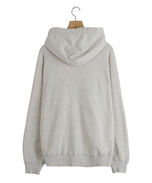 REMI RELIEF NAVY LABEL（レミレリーフネイビーレーベル）の「REMI RELIEF NAVY LABEL / レミレリーフ ネイビーレーベル：飛び裏毛ZIPパーカ：RN29373281AK[STD]（パーカー・メンズ・ベージュ/ヘザーグレー/ブラック/ネイビー・M/L/S）」の10枚目の写真