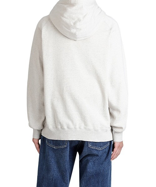 REMI RELIEF NAVY LABEL（レミレリーフネイビーレーベル）の「REMI RELIEF NAVY LABEL / レミレリーフ ネイビーレーベル：飛び裏毛ZIPパーカ：RN29373281AK[STD]（パーカー・メンズ・ベージュ/ヘザーグレー/ブラック/ネイビー・M/L/S）」の17枚目の写真