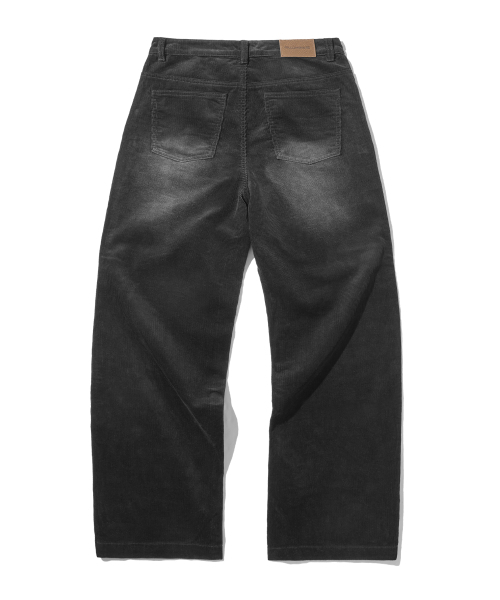 F.ILLUMINATE（フィルミネイト）の「ヴィンテージウォッシュドコーデュロイパンツ-ブラック（その他パンツ・メンズ・その他・SMALL/MEDIUM/LARGE）」の3枚目の写真