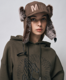 Midnight Move | mm fur hat [brown](キャップ)