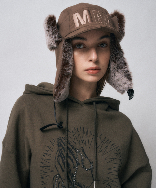 mm fur hat [brown]