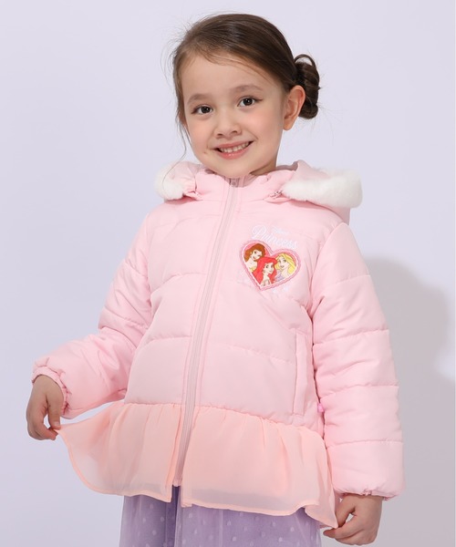 ディズニー プリンセス / フリル中綿アウター 1100K（ダウンジャケット