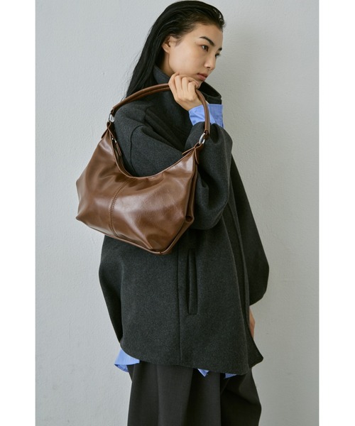 un/neu（アンノイ）の「ワンハンドルホーボー２WAYミニバッグ / ショルダーバッグ（ハンドバッグ・レディース・ブラウン/ブラック・FREE）」の19枚目の写真