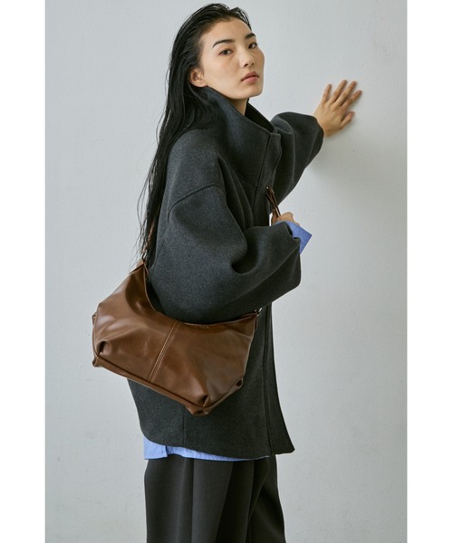 un/neu（アンノイ）の「ワンハンドルホーボー２WAYミニバッグ / ショルダーバッグ（ハンドバッグ・レディース・ブラウン/ブラック・FREE）」の22枚目の写真