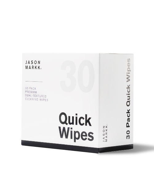 JASON MARKK（ジェイソン マーク）の「JASON MARKK QUICK WIPES - 30 PACK / ジェイソンマーク クイックワイプス 30枚入り（シューケア用品・メンズ・その他・FREE）」の2枚目の写真