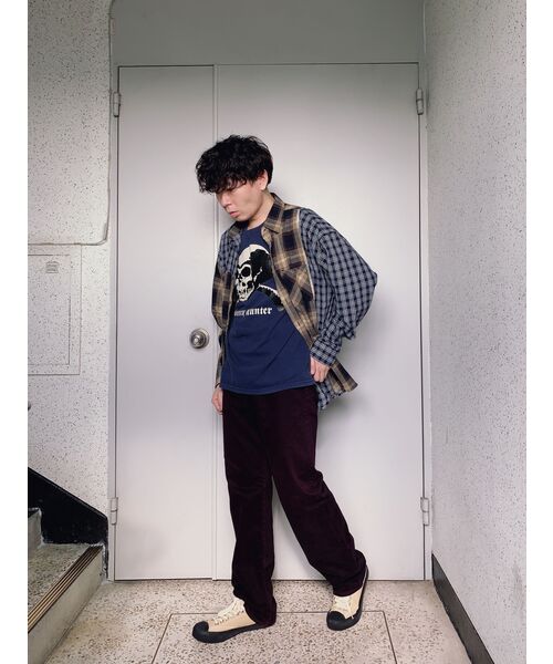PRENDA（プレンダ）の「SIDE KNOT DENIM PANTS PURPLE（デニムパンツ・レディース・その他・MEDIUM/SMALL）」の2枚目の写真