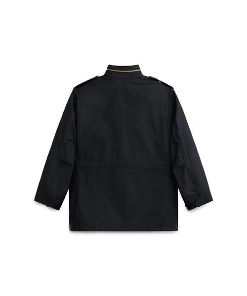 Alpha Industries（アルファインダストリーズ）の「Alpha Industries/アルファインダストリーズ/ALPHA M-65 FIELD COAT/アルファ エムロクゴー フィールド コート（ブルゾン・メンズ・ブラック/オリーブ系・L/M/S/XL/XS）」の8枚目の写真