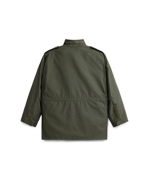 Alpha Industries（アルファインダストリーズ）の「Alpha Industries/アルファインダストリーズ/ALPHA M-65 FIELD COAT/アルファ エムロクゴー フィールド コート（ブルゾン・メンズ・ブラック/オリーブ系・L/M/S/XL/XS）」の16枚目の写真