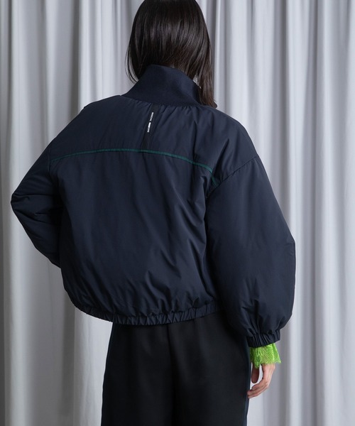 MARECHAL TERRE（マルシャルテル）の「ショートブルゾン（ブルゾン・レディース・ネイビー/カーキ/ライトベージュ/ブラック・MEDIUM）」の7枚目の写真