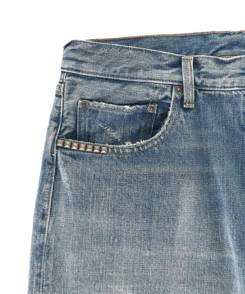 HYSTERIC GLAMOUR(ヒステリックグラマー)の「ストレートデニムパンツ(デニムパンツ・メンズ・ライトインディゴブルー/ダークインディゴブルー・34inch/29inch/30inch/31inch/28inch/32inch)」の6枚目の写真