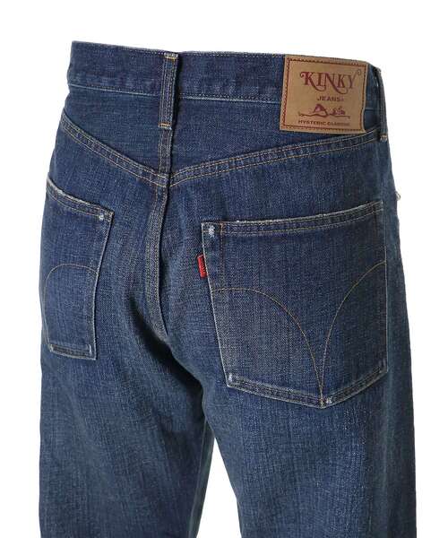 HYSTERIC GLAMOUR(ヒステリックグラマー)の「ストレートデニムパンツ(デニムパンツ・メンズ・ライトインディゴブルー/ダークインディゴブルー・34inch/29inch/30inch/31inch/28inch/32inch)」の11枚目の写真