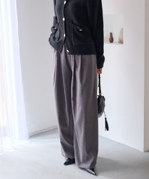 TRIANGLE PALETTE（トライアングルパレット）の「ストライプイージータックパンツ（その他パンツ・レディース）」