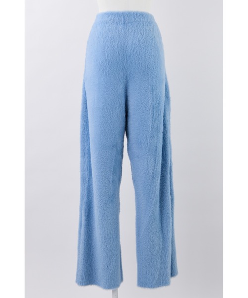 ENFOLD（エンフォルド）の「シャギーニットパンツ（その他パンツ・レディース・ライトブルー/ミント・38/36）」の10枚目の写真