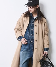 CHIC STYLE（シックスタイル）の「バルマカーンコート＜大きいサイズ有＞シックスタイル（ステンカラーコート）」