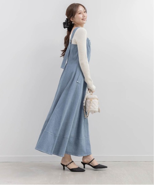 RANDA（ランダ）の「ビジューバックルシアーミュールパンプス（パンプス・レディース・ピンク/ブラック/アイボリー・M/L/S/LL）」の21枚目の写真