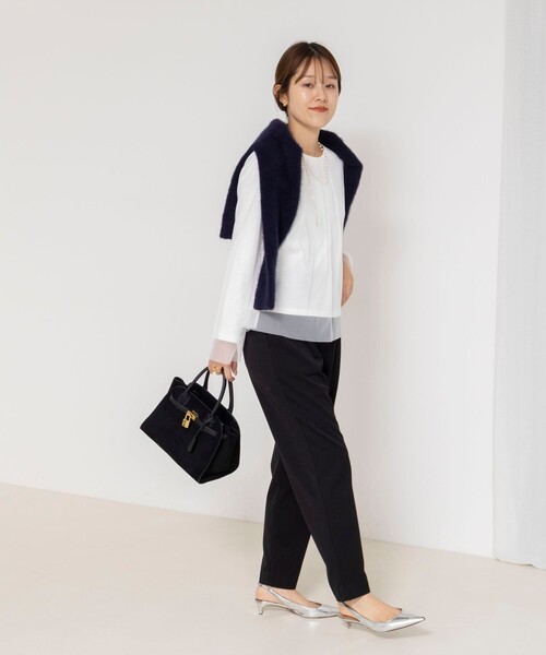 NOLLEY'S（ノーリーズ）の「ウォッシャブルチュールレイヤード2WAY