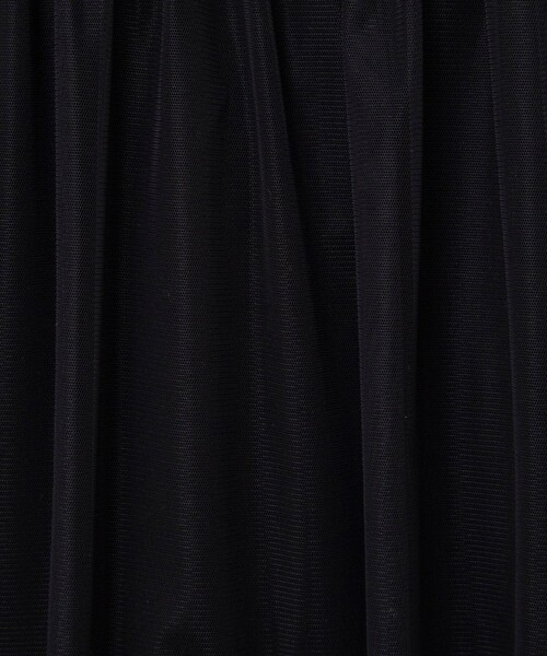 NOLLEY’S（ノーリーズ）の「ウォッシャブルチュールレイヤード2WAYブラウス（シャツ/ブラウス・レディース・ホワイト/ブラック・38）」の3枚目の写真