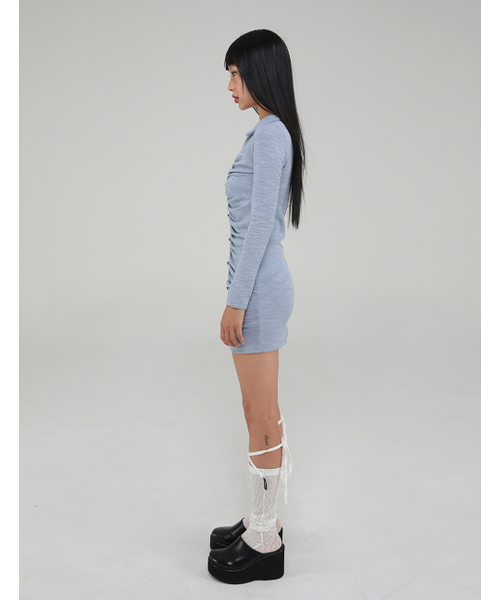 UGLY SHADOW（アグリーシャドウ）の「LACE LONG SOCKS(WHITE)（ソックス/靴下・レディース・その他・FREE）」の4枚目の写真