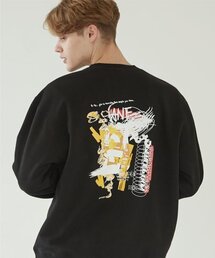 [  ] パーセプション スウェットシャツ ブラック