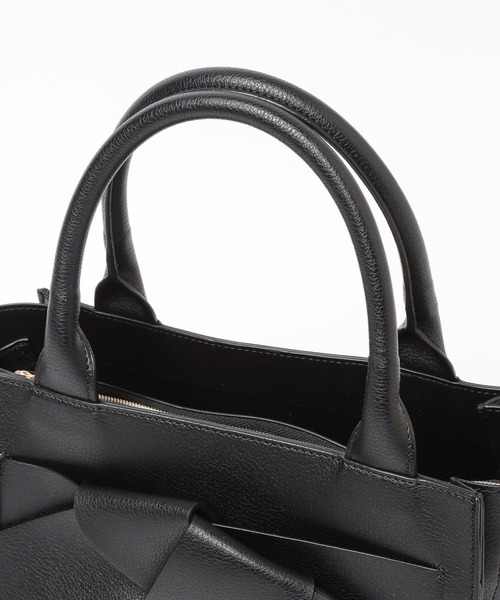 GLOBAL WORK（グローバルワーク）の「スペ軽2WAYリボンバック/621481（ハンドバッグ・レディース・アイボリー/ブラック/ミント・ONE SIZE）」の21枚目の写真