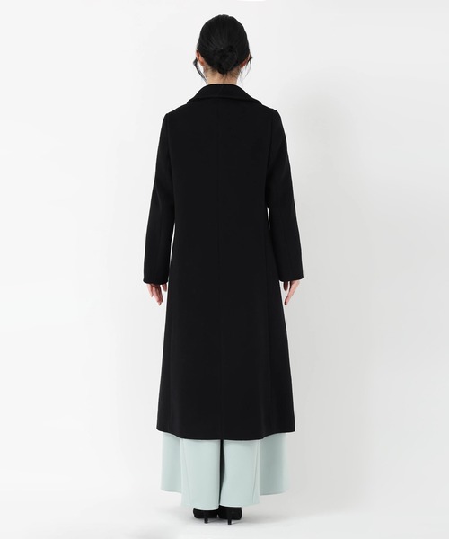 STRAWBERRY-FIELDS（ストロベリーフィールズ）の「リュクスウール_ウールテーラードコート（その他アウター・レディース・ブラック・2）」の4枚目の写真
