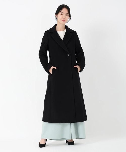 STRAWBERRY-FIELDS（ストロベリーフィールズ）の「リュクスウール_ウールテーラードコート（その他アウター・レディース・ブラック・2）」の9枚目の写真