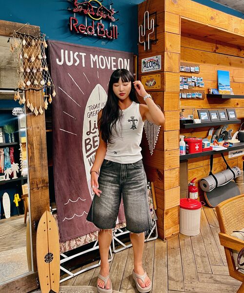 DAMISH(ダミシュ)の「ゴシッククロスタンクトップ_アイボリー(Tシャツ/カットソー・レディース・アイボリー・FREE)」の20枚目の写真