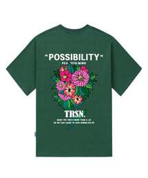 TRIPSHION（トリップション）の「POSSIBILITY FLOWER T-Shirt - Green（Tシャツ/カットソー）」