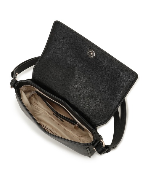 Guess(ゲス)の「ISOLA Convertible Xbody Flap ショルダーバッグ (ショルダーバッグ・レディース・ブラック/ベージュ・ONE SIZE)」の7枚目の写真