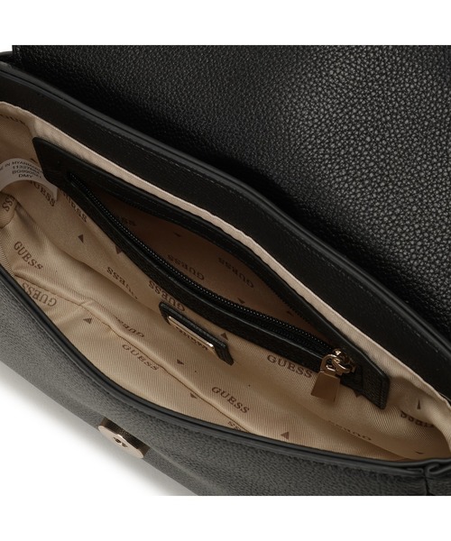 Guess(ゲス)の「ISOLA Convertible Xbody Flap ショルダーバッグ (ショルダーバッグ・レディース・ブラック/ベージュ・ONE SIZE)」の10枚目の写真