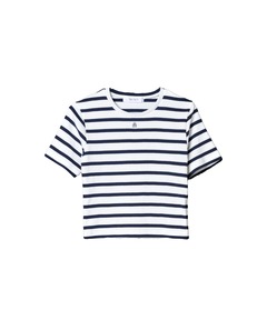 Trois Logo Ribbed Tee（Tシャツ/カットソー）｜Her lip to（ハー