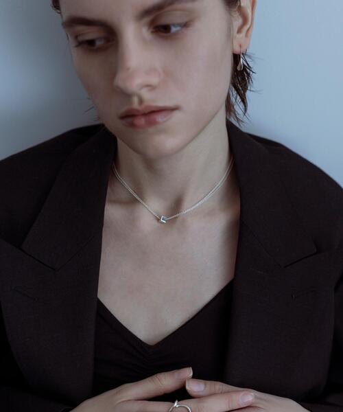 SMELLY（スメリー）の「SMELLY so’　cube chain necklace（ネックレス・レディース・シルバー・-）」の4枚目の写真