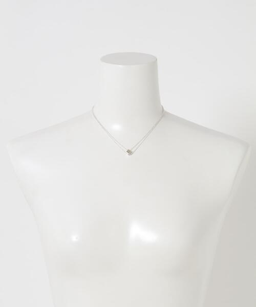 SMELLY（スメリー）の「SMELLY so’　cube chain necklace（ネックレス・レディース・シルバー・-）」の9枚目の写真