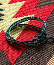 KND（ケイエヌディ）の「Double Wrap Turquoise Bead Bracelet（ブレスレット）」