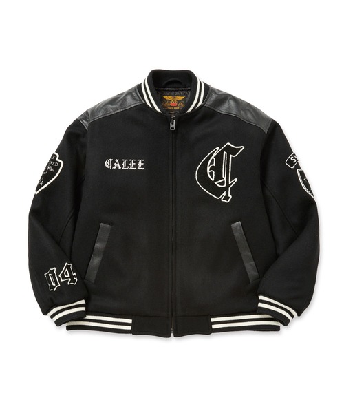 WOOL MELTON STADIUM JUMPER ＜S.V.D.S.H＞（ブルゾン）｜CALEE