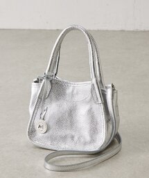 BEARDSLEY | 《MARCO MASI》2AWYレザートートバッグ（シルバー）(トートバッグ)