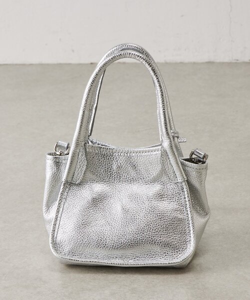 BEARDSLEY（ビアズリー）の「《MARCO MASI》2AWYレザートートバッグ（シルバー）（トートバッグ・レディース・シルバー・FREE）」の6枚目の写真