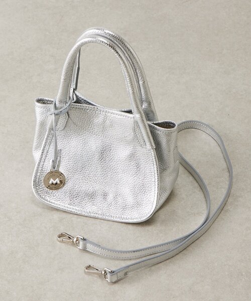 BEARDSLEY（ビアズリー）の「《MARCO MASI》2AWYレザートートバッグ（シルバー）（トートバッグ・レディース・シルバー・FREE）」の9枚目の写真