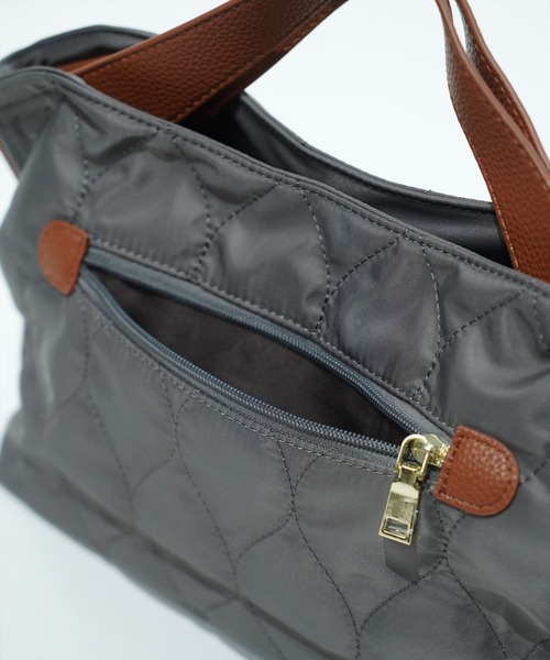 LIZDAYS(リズデイズ)の「"02"≪LIZDAYS≫7ポケット 2WAY キルティング ショルダーバッグ(ショルダーバッグ・レディース・ブラック/グレー系1/ブラック系2/ベージュ系1/ブラック系1・ONE SIZE)」の18枚目の写真