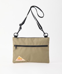 GO OUT掲載モデル【KELTY】ES FLAT POUCH SM サコッシュ ショルダーポーチ 軽量