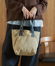 【新色登場】coen(コーエン)ロゴテープトートバッグ