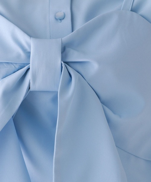 repipi armario（レピピ アルマリオ）の「【セットアイテム】リボンビスチェシャツ（シャツ/ブラウス・キッズ・オフホワイト/ブルー/チェック・SMALL/MEDIUM/LARGE）」の21枚目の写真