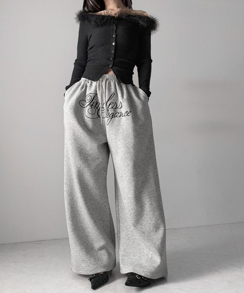 me+em select(ミームセレクト)の「フェザーファー襟オフショルリブニットトップス /feather fur collar off shoulder rib knit tops(ニット/セーター・レディース・ブラック/アイボリー・FREE)」の4枚目の写真