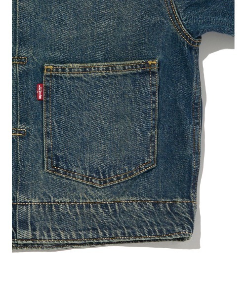 Levi's(リーバイス)の「Levi's/リーバイス SOFT GRUNGE TYPE Ⅱ BALLOON SLEEVES(デニムジャケット・レディース・ダークインディゴブルー・XX-SMALL/XS/S/M)」の20枚目の写真