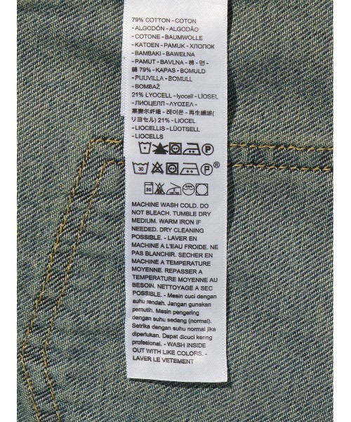 Levi's(リーバイス)の「Levi's/リーバイス SOFT GRUNGE TYPE Ⅱ BALLOON SLEEVES(デニムジャケット・レディース・ダークインディゴブルー・XX-SMALL/XS/S/M)」の22枚目の写真