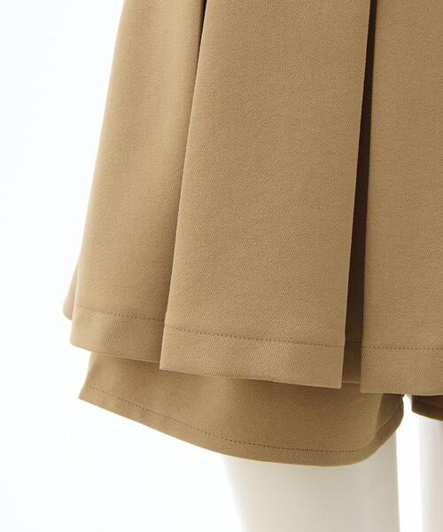 INGNI（イング）の「レイヤードボックスプリーツスカパン（スカート・レディース・ベージュ/ブラック/グレー・FREE）」の10枚目の写真